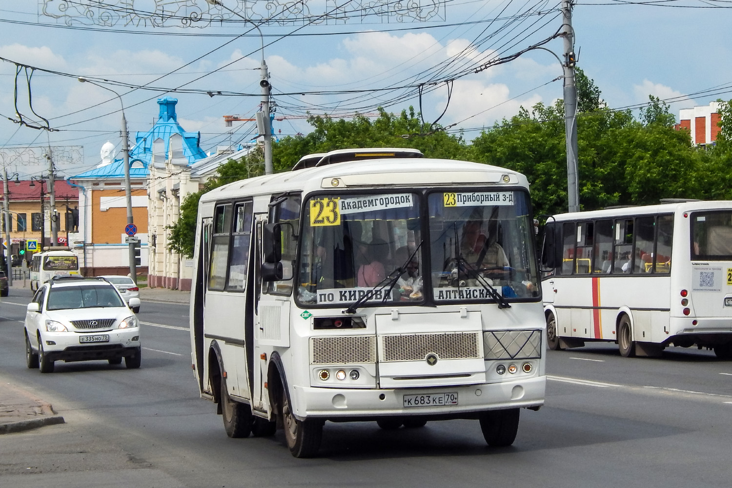 Томская область, ПАЗ-32054 № К 683 КЕ 70