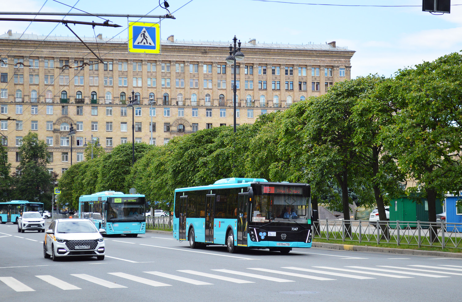 Санкт-Петербург, ЛиАЗ-5292.65 № 7347