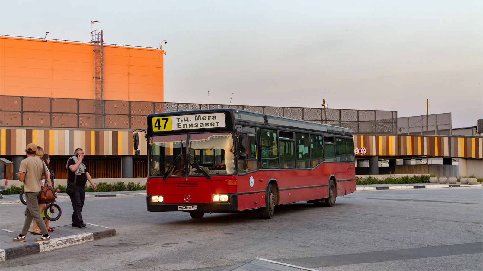 Sverdlovsk region, Mercedes-Benz O405N2 Nr. М 438 СО 159