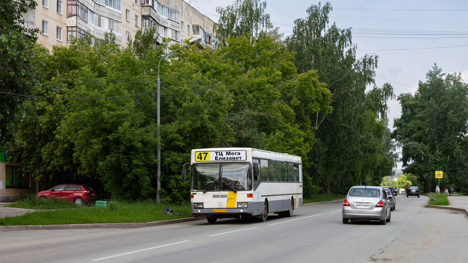 Свердловская область, Mercedes-Benz O405 № АТ 111 72