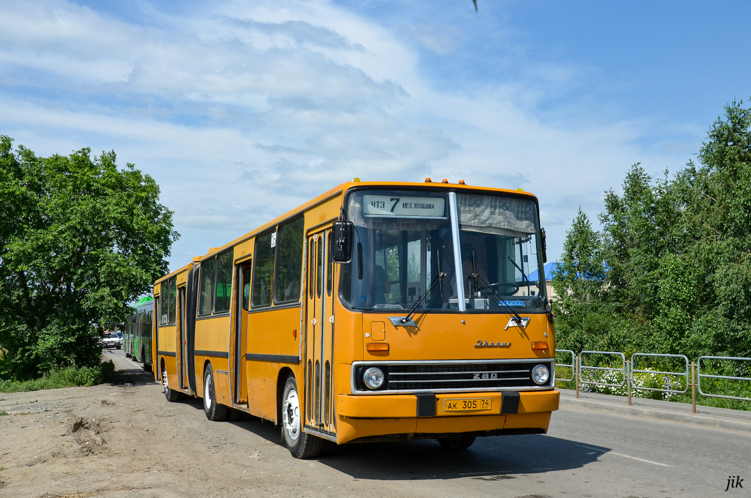 Челябинская область, Ikarus 280.02 № АК 305 74