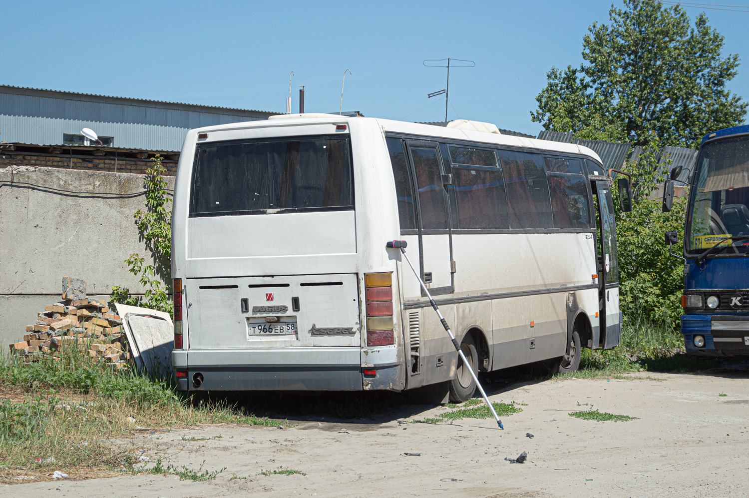 Пензенская область, Ikarus EAG E14 № Т 966 ЕВ 58