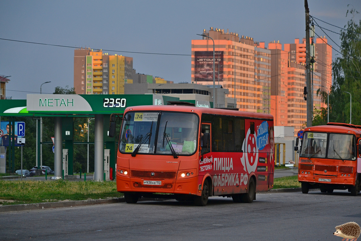 Nizhegorodskaya region, PAZ-320414-04 "Vektor" č. Р 938 АВ 152