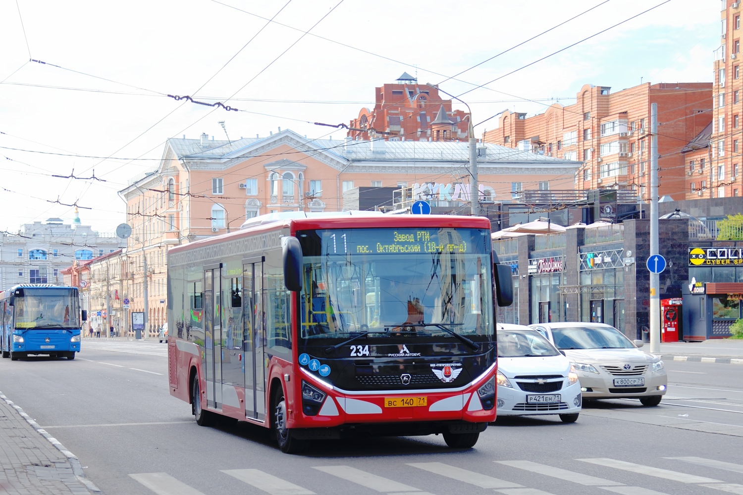 Тульская область, ЛиАЗ-4292.60 (1-2-1) № 477; Тульская область, ПАЗ-422320-04 "Citymax 9" № 234