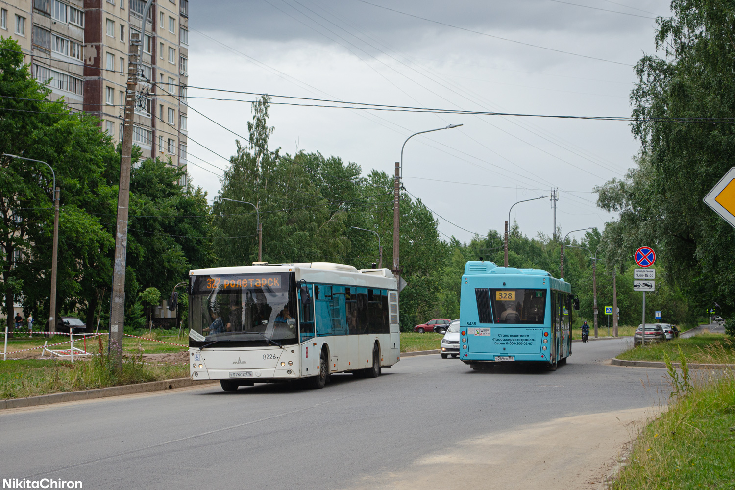 Санкт-Петербург, МАЗ-203.085 № 8226