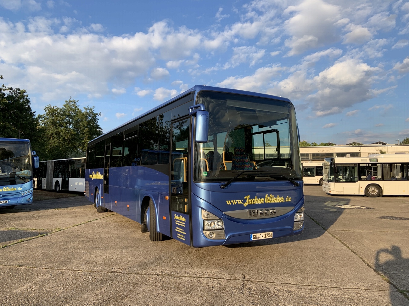 Гессен, IVECO Crossway LINE 12M № GG-JW 1756