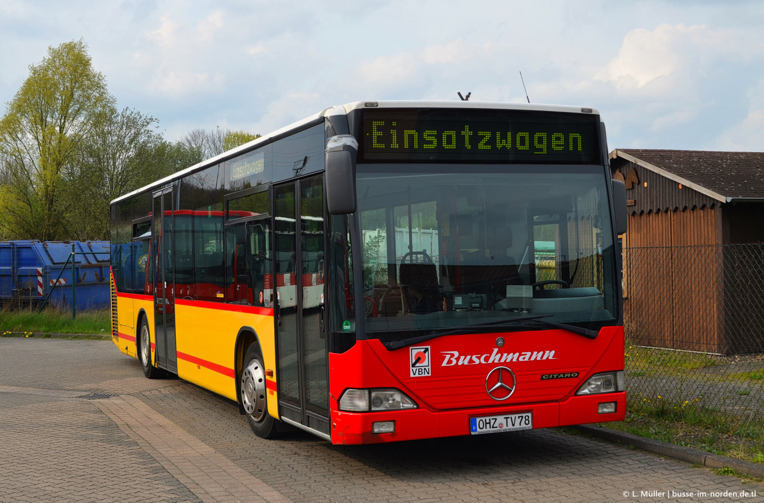 Нижняя Саксония, Mercedes-Benz O530 Citaro № OHZ-TV 78