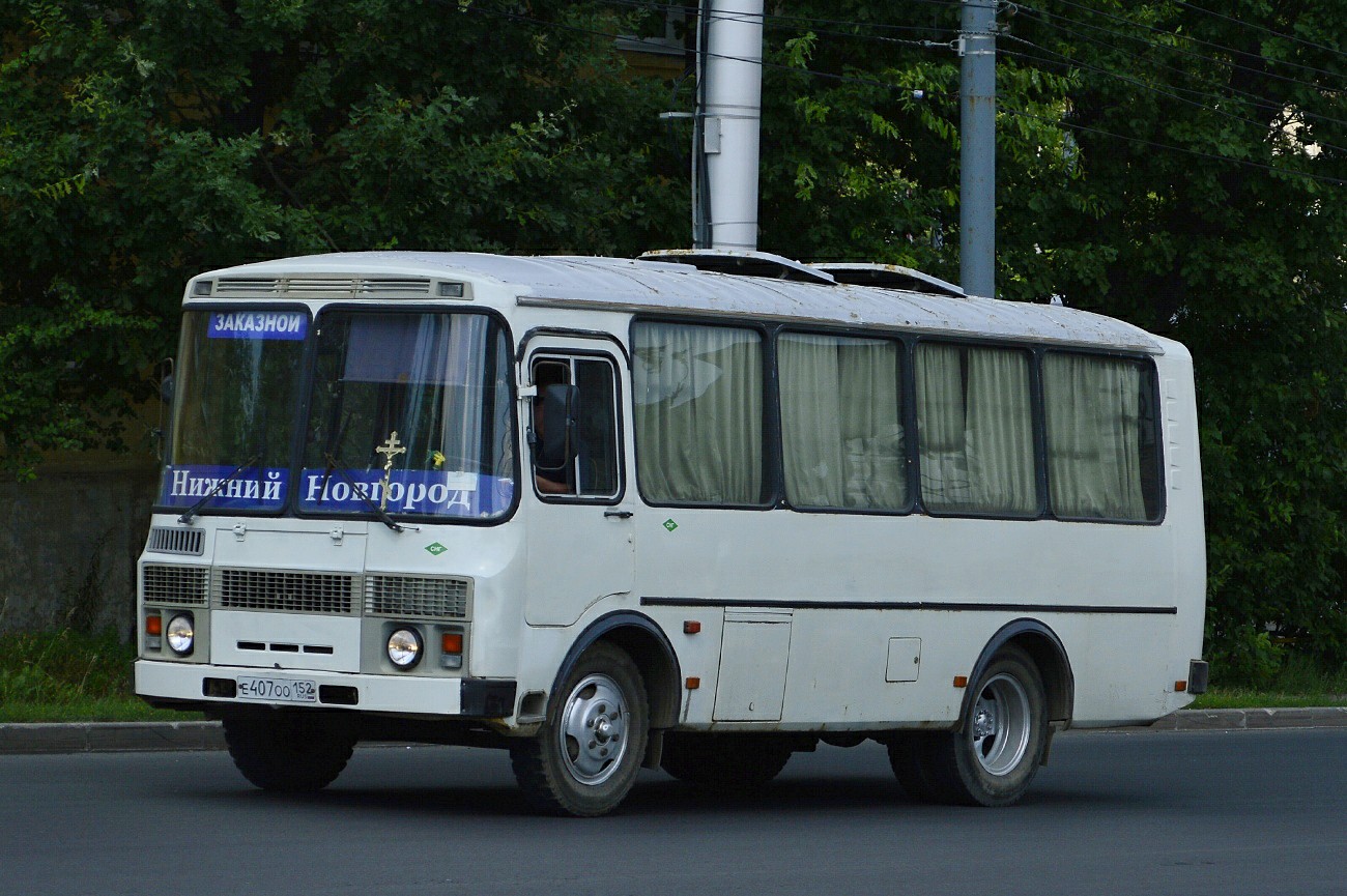 Нижегородская область, ПАЗ-3205-110 № Е 407 ОО 152