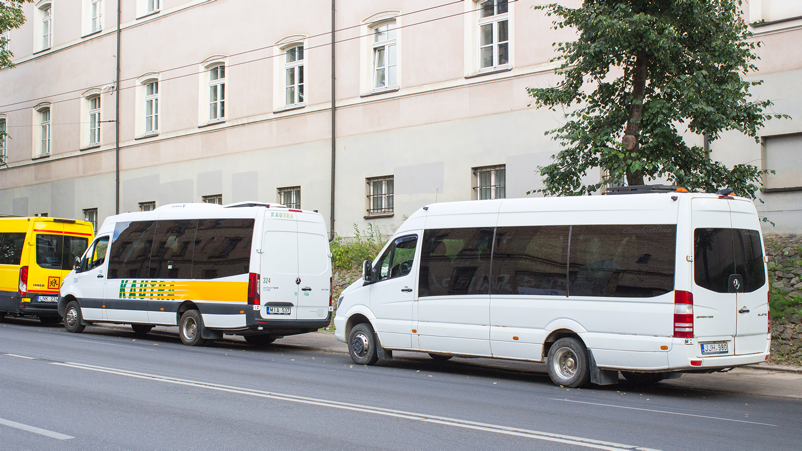 Литва, Altas Tourline № 324; Литва, Mercedes-Benz Sprinter W906 515CDI № JJH 980; Литва — Праздник песни 2024