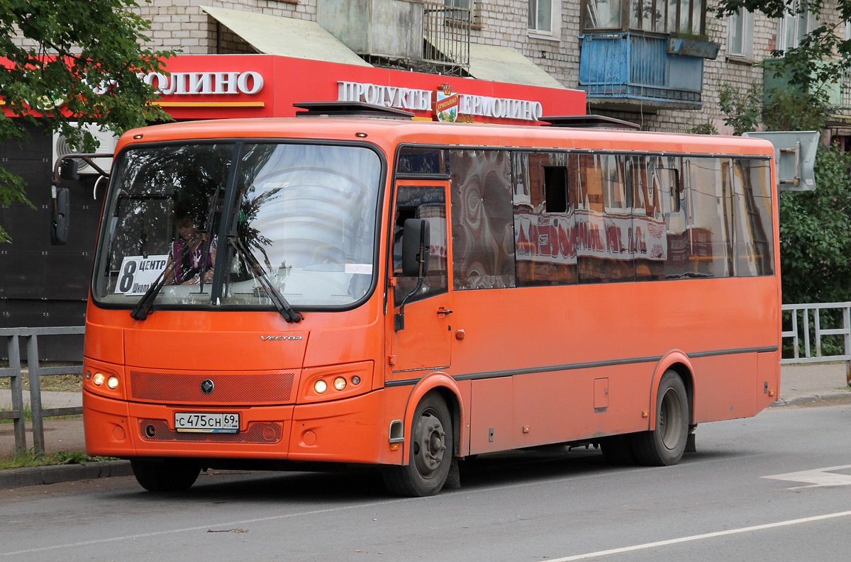 Тверская область, ПАЗ-320414-04 "Вектор" № С 475 СН 69