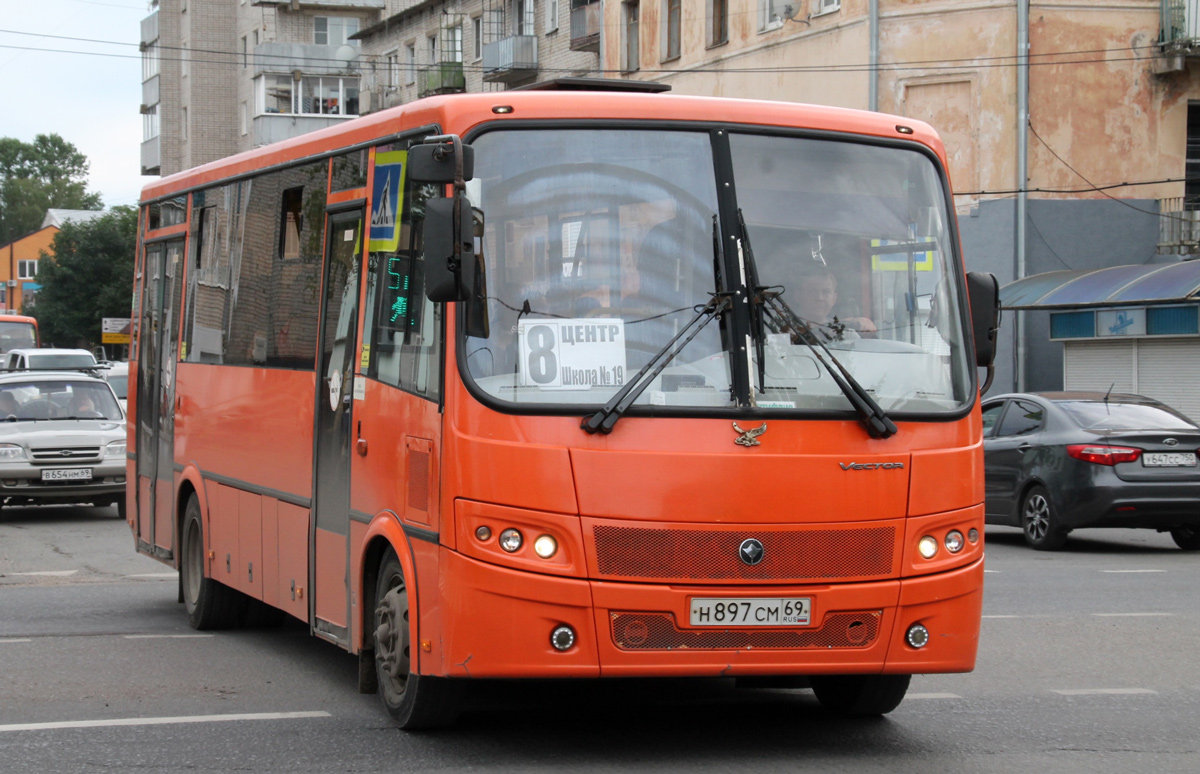 Тверская область, ПАЗ-320414-04 "Вектор" № Н 897 СМ 69