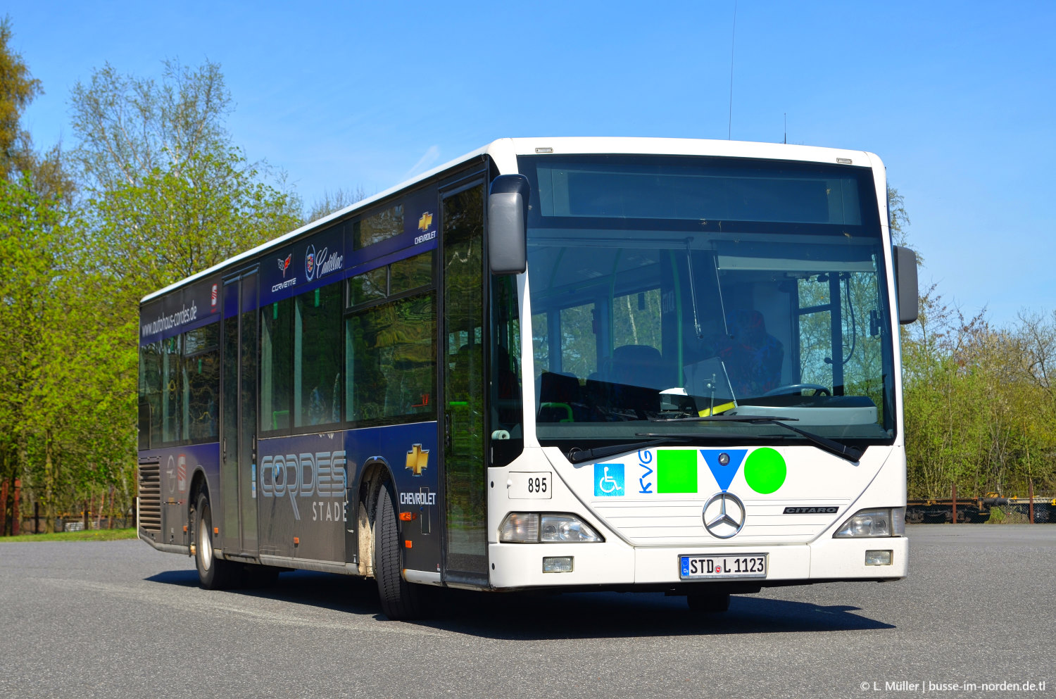 Нижняя Саксония, Mercedes-Benz O530Ü Citaro Ü № 895