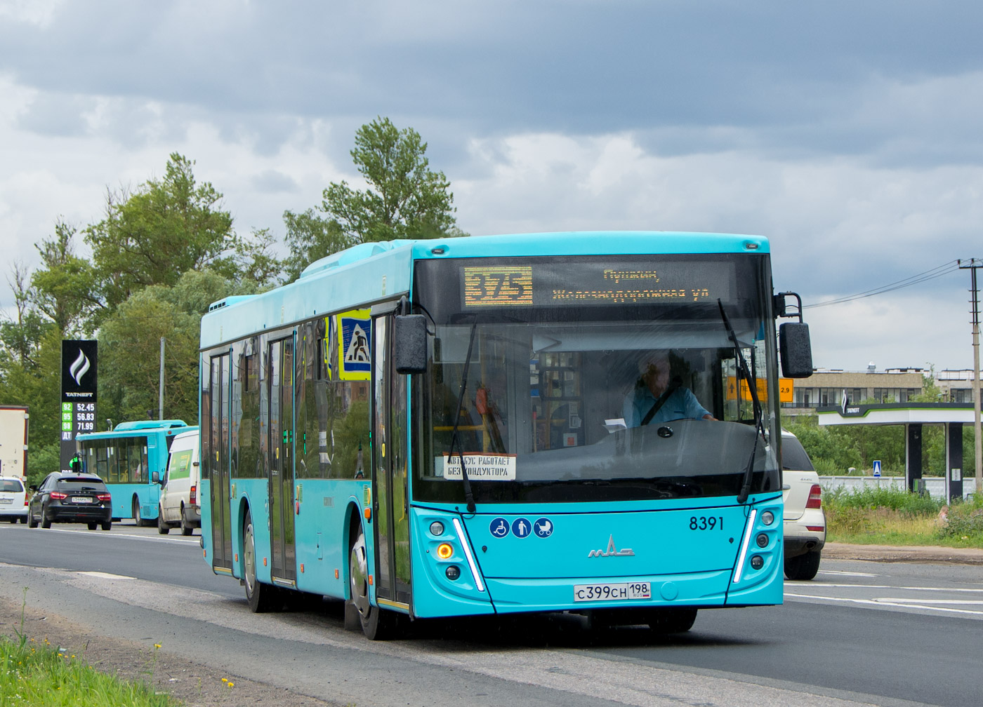 Санкт-Петербург, МАЗ-203.047 № 8391