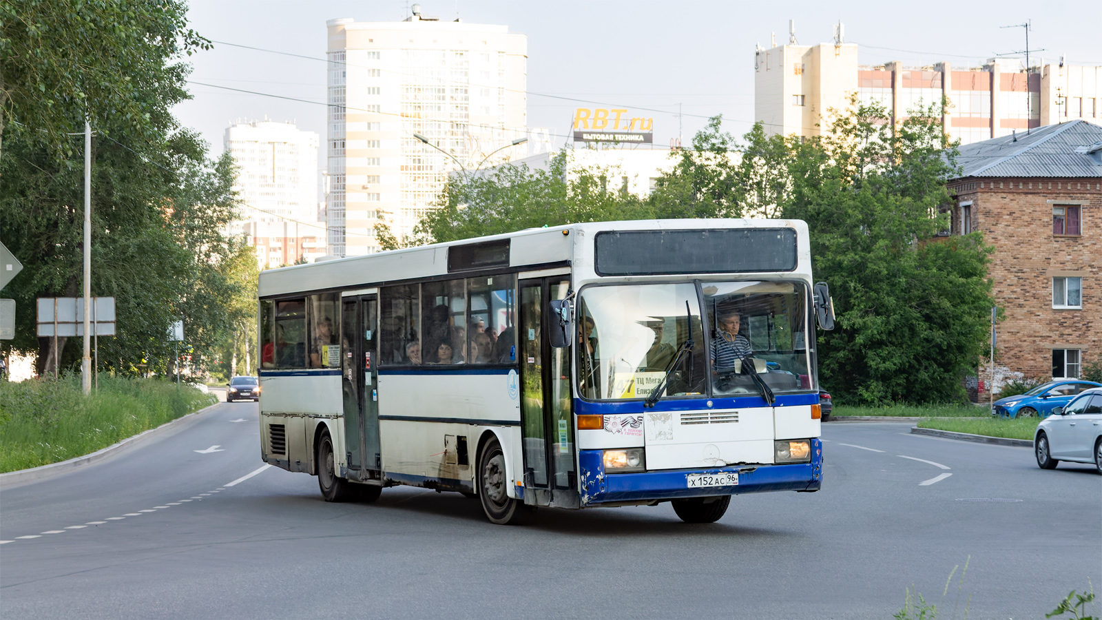 Свердловская область, Mercedes-Benz O405 № Х 152 АС 96