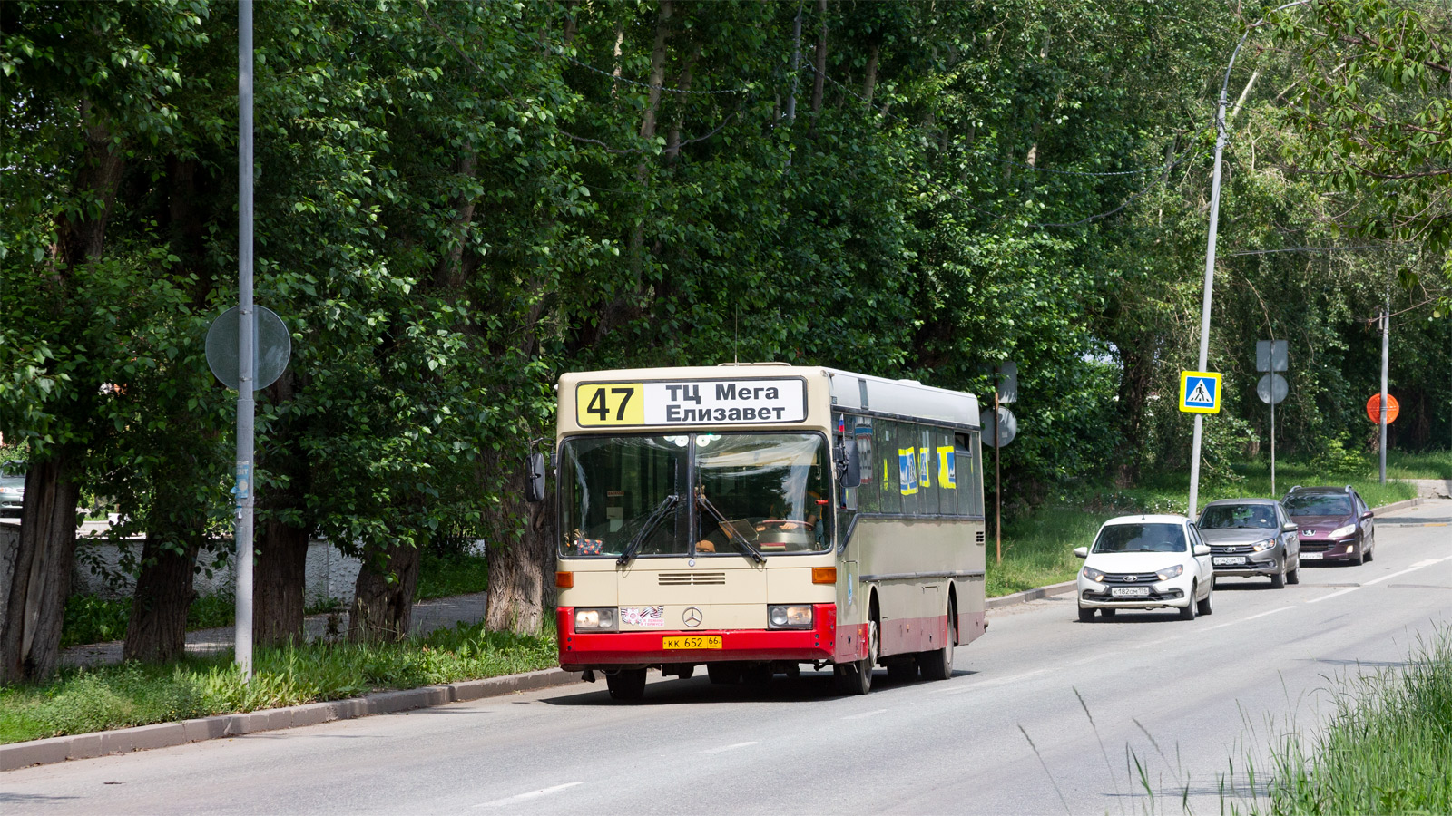 Свердловская область, Mercedes-Benz O405 № КК 652 66