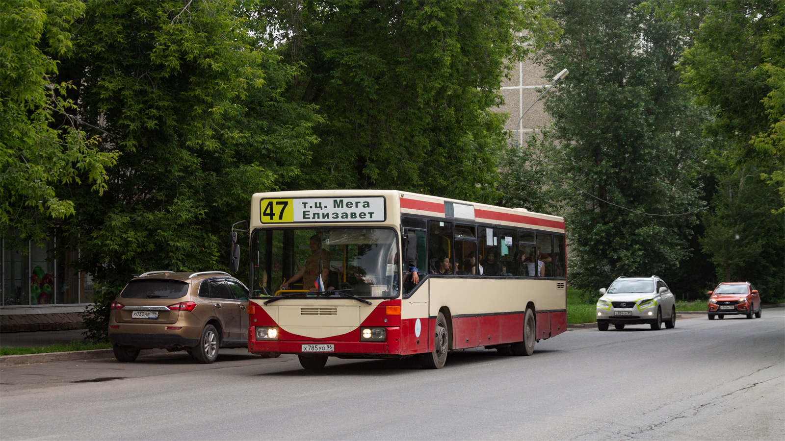 Свердловская область, Mercedes-Benz O405N (SAM) № Х 785 УО 96