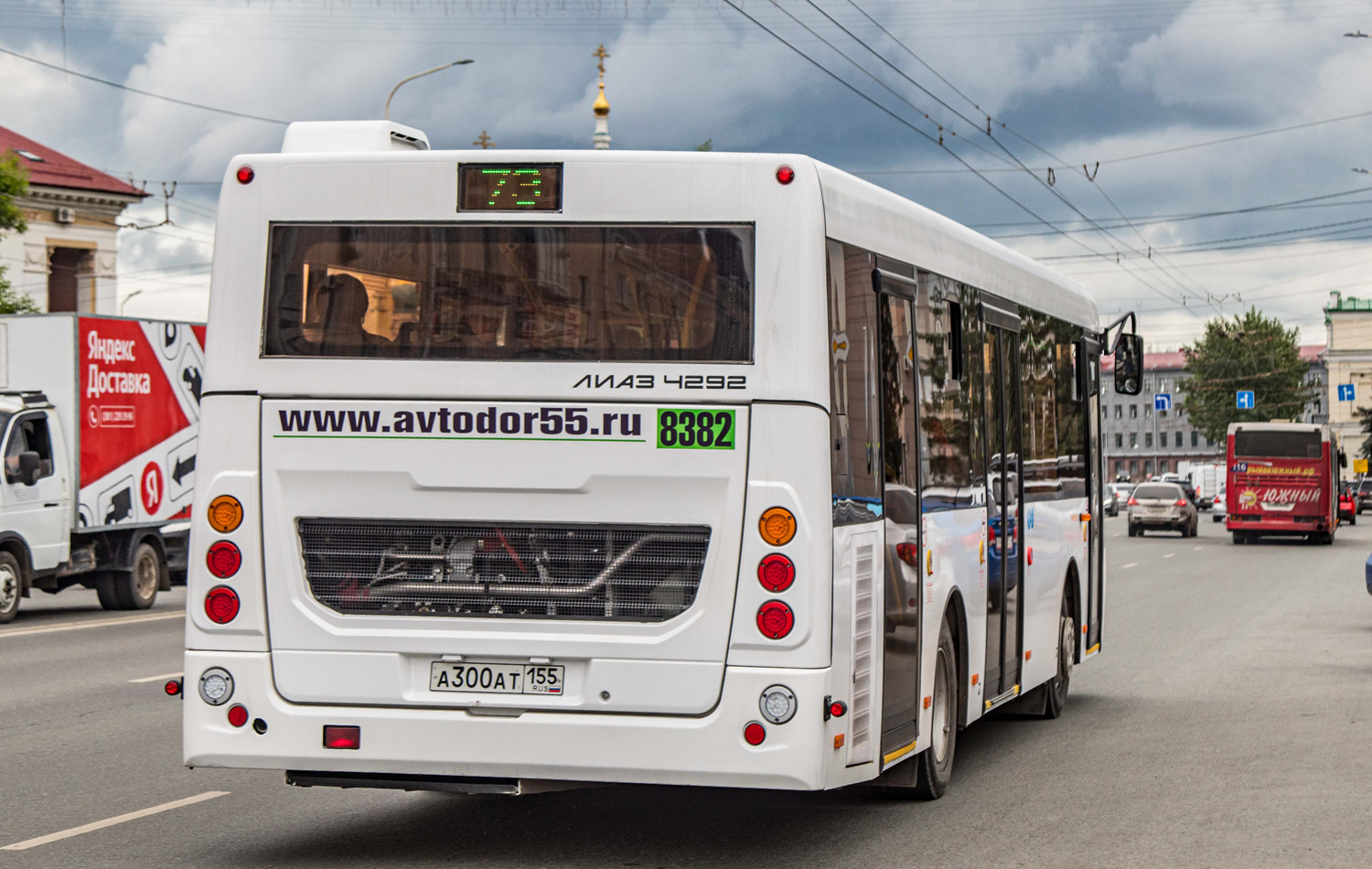 Obwód omski, LiAZ-4292.60 (1-2-1) Nr 8382