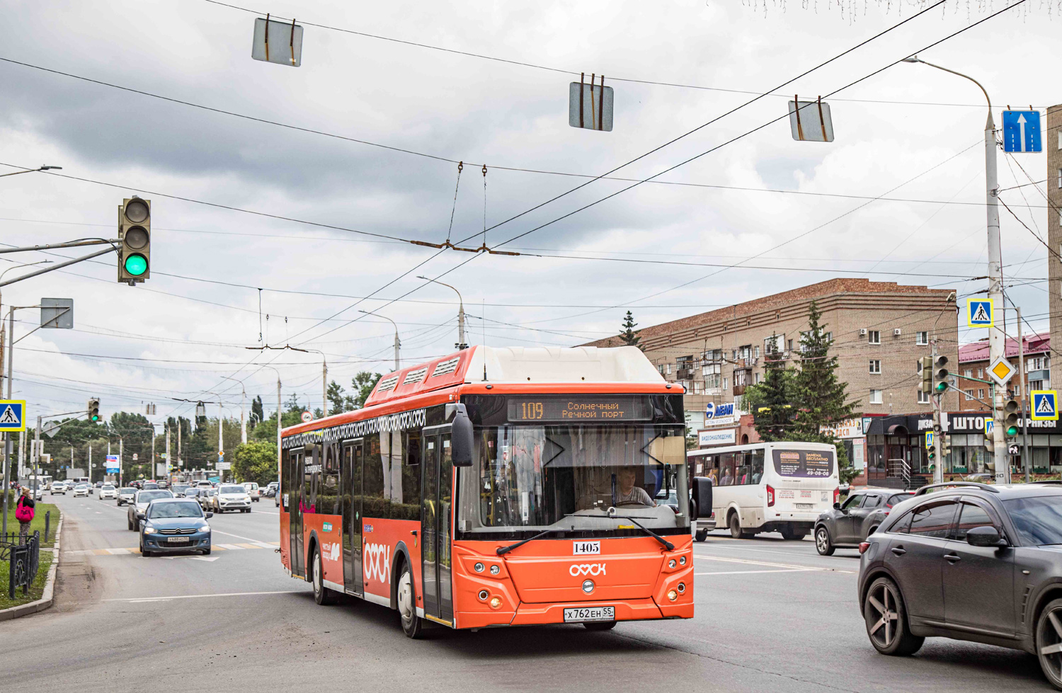 Омская область, ЛиАЗ-5292.67 (CNG) № 1405