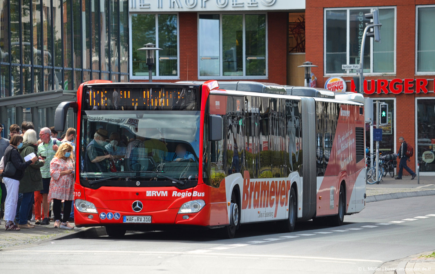 Северный Рейн-Вестфалия, Mercedes-Benz Citaro C2 G № 2110