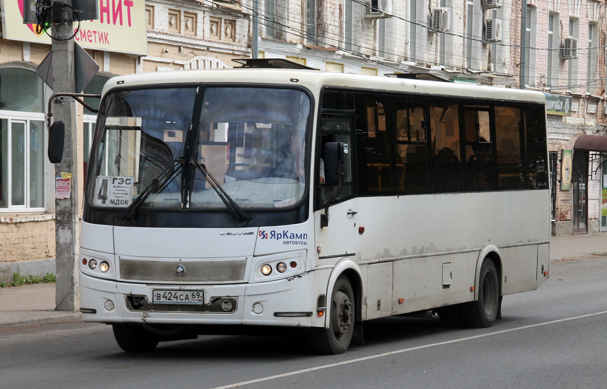 Тверская область, ПАЗ-320414-05 "Вектор" (1-2) № В 424 СА 69