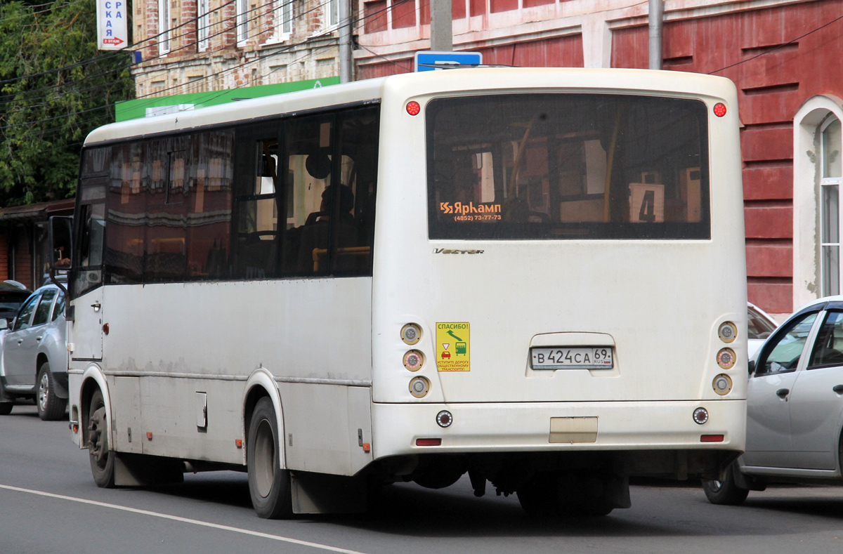 Тверская область, ПАЗ-320414-05 "Вектор" (1-2) № В 424 СА 69