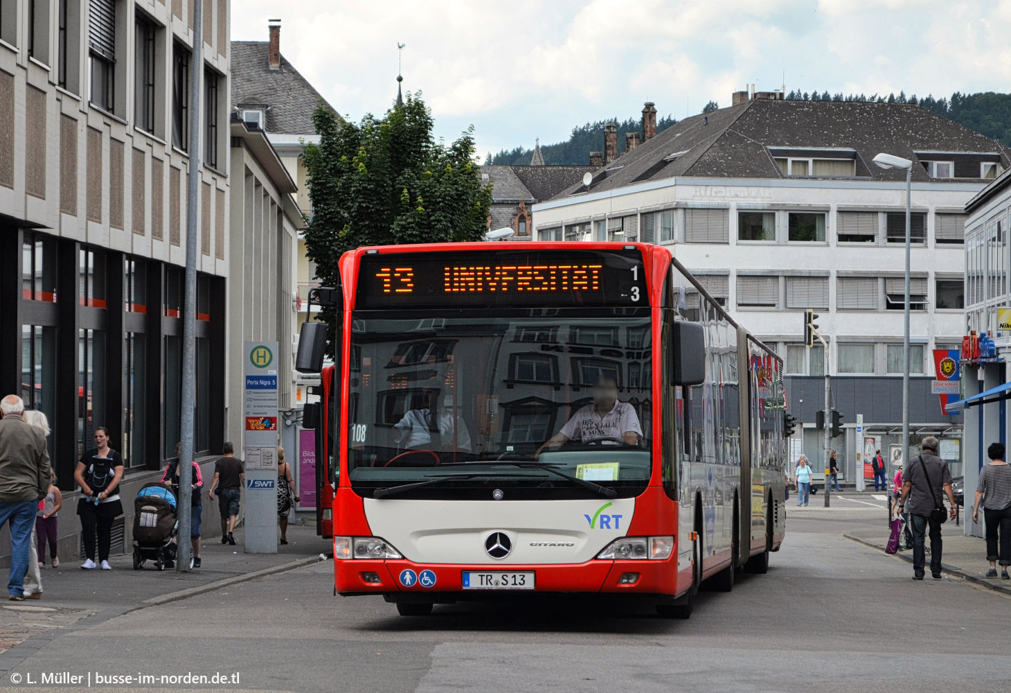 Rhineland-Palatinate, Mercedes-Benz O530G Citaro facelift G # 13