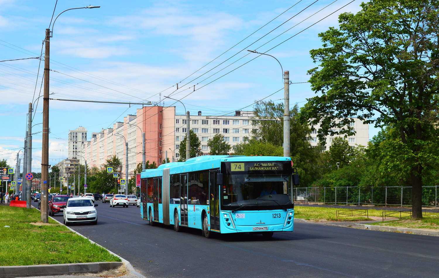 Санкт-Петербург, МАЗ-216.047 № 1213