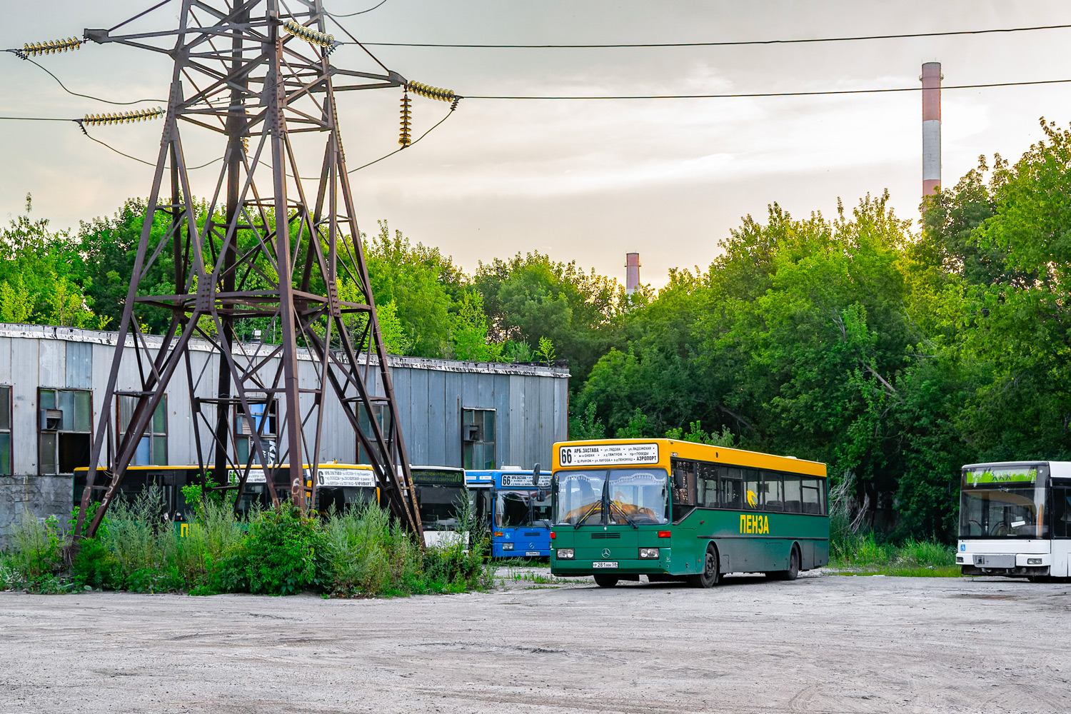 Penzai terület, Mercedes-Benz O530 Citaro sz.: Р 577 ТК 58; Penzai terület, Hess CO-BOLT 2 sz.: К 734 СУ 159; Penzai terület, Mercedes-Benz O405 sz.: Р 281 НН 58; Penzai terület, MAN A21 NL263 sz.: А 205 УК 159; Penzai terület — ATP