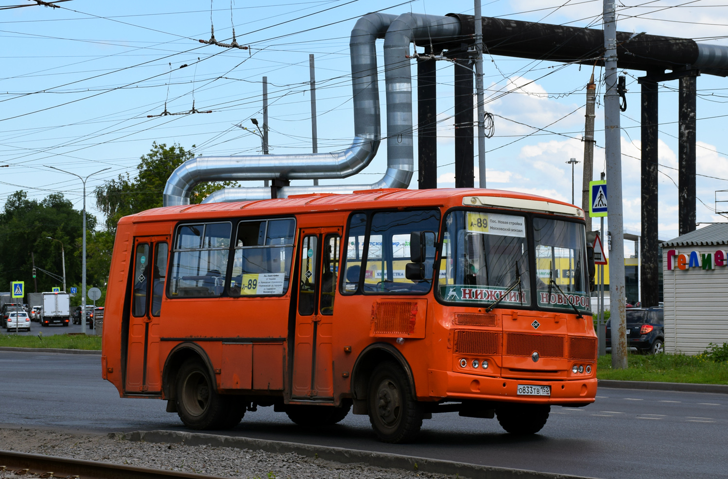 Нижегородская область, ПАЗ-32054 № О 833 ТВ 152