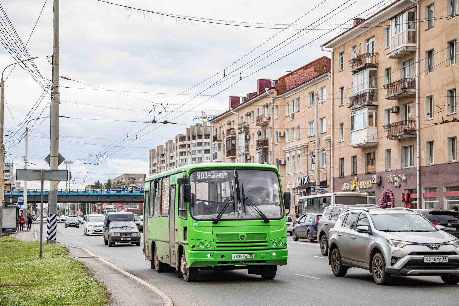 Омская область, ПАЗ-320302-12 № А 818 ЕА 155