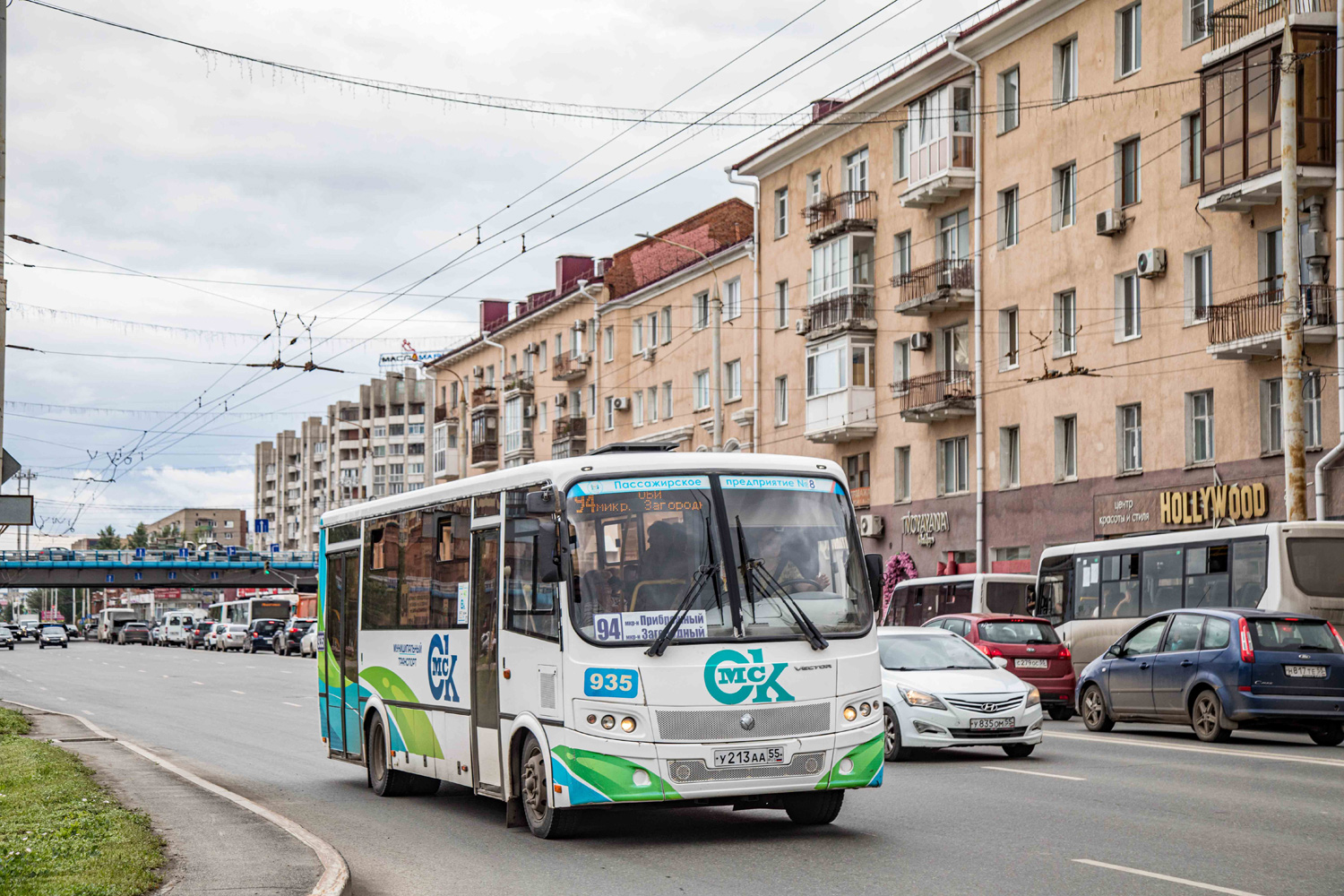 Омская область, ПАЗ-320414-04 "Вектор" (1-2) № 935