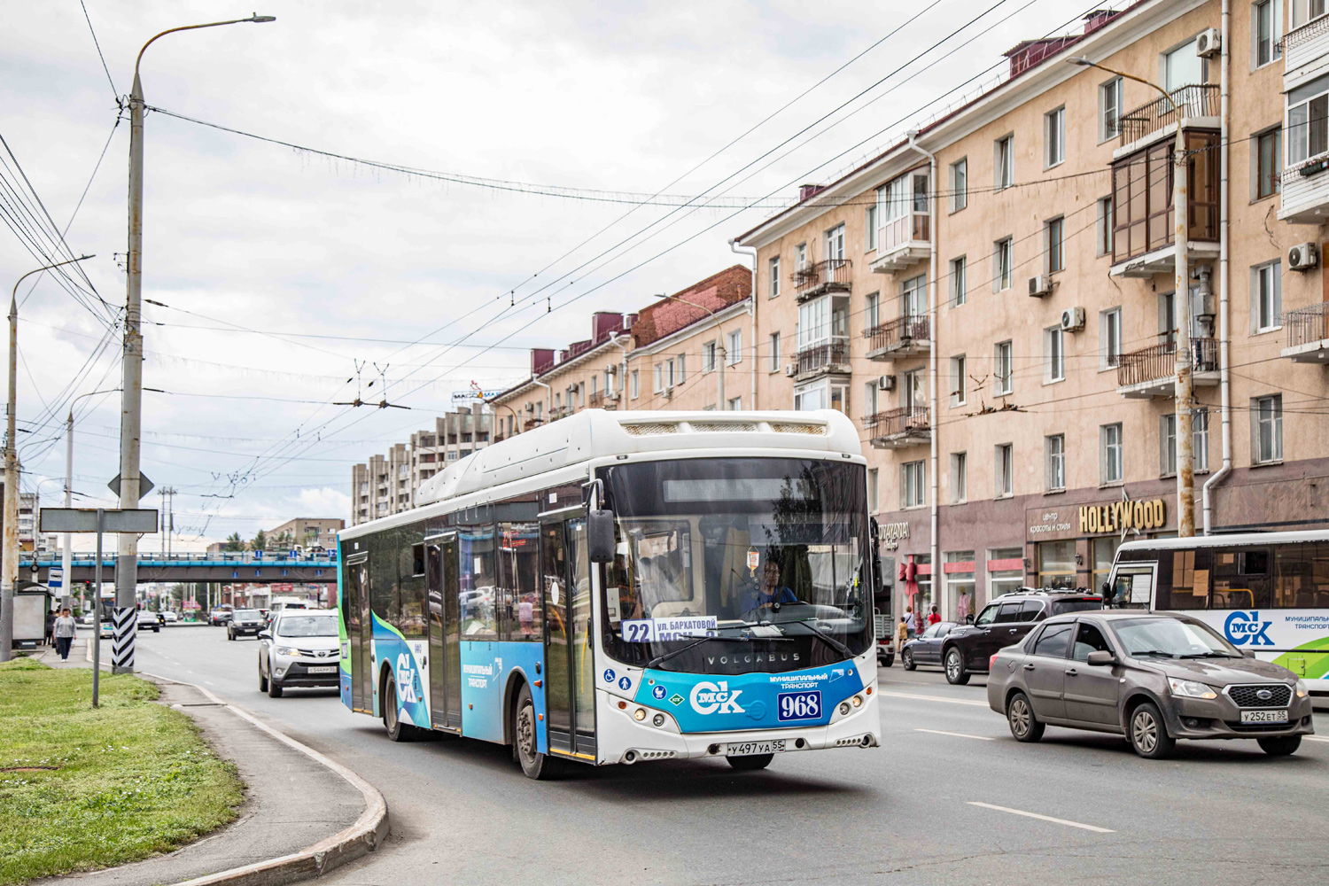 Омская область, Volgabus-5270.G2 (CNG) № 968