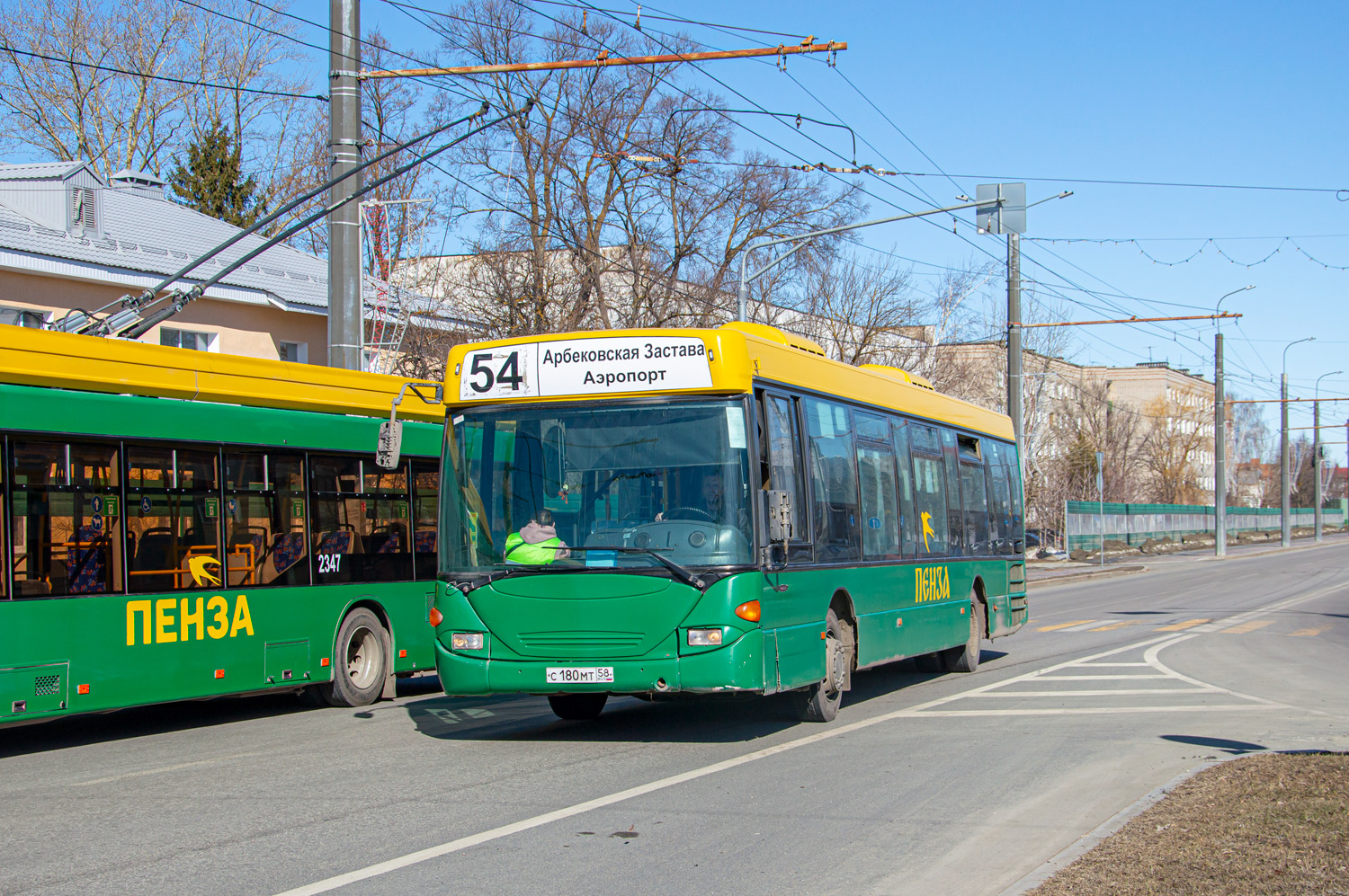 Пензенская область, Scania OmniLink I (Скания-Питер) № С 180 МТ 58