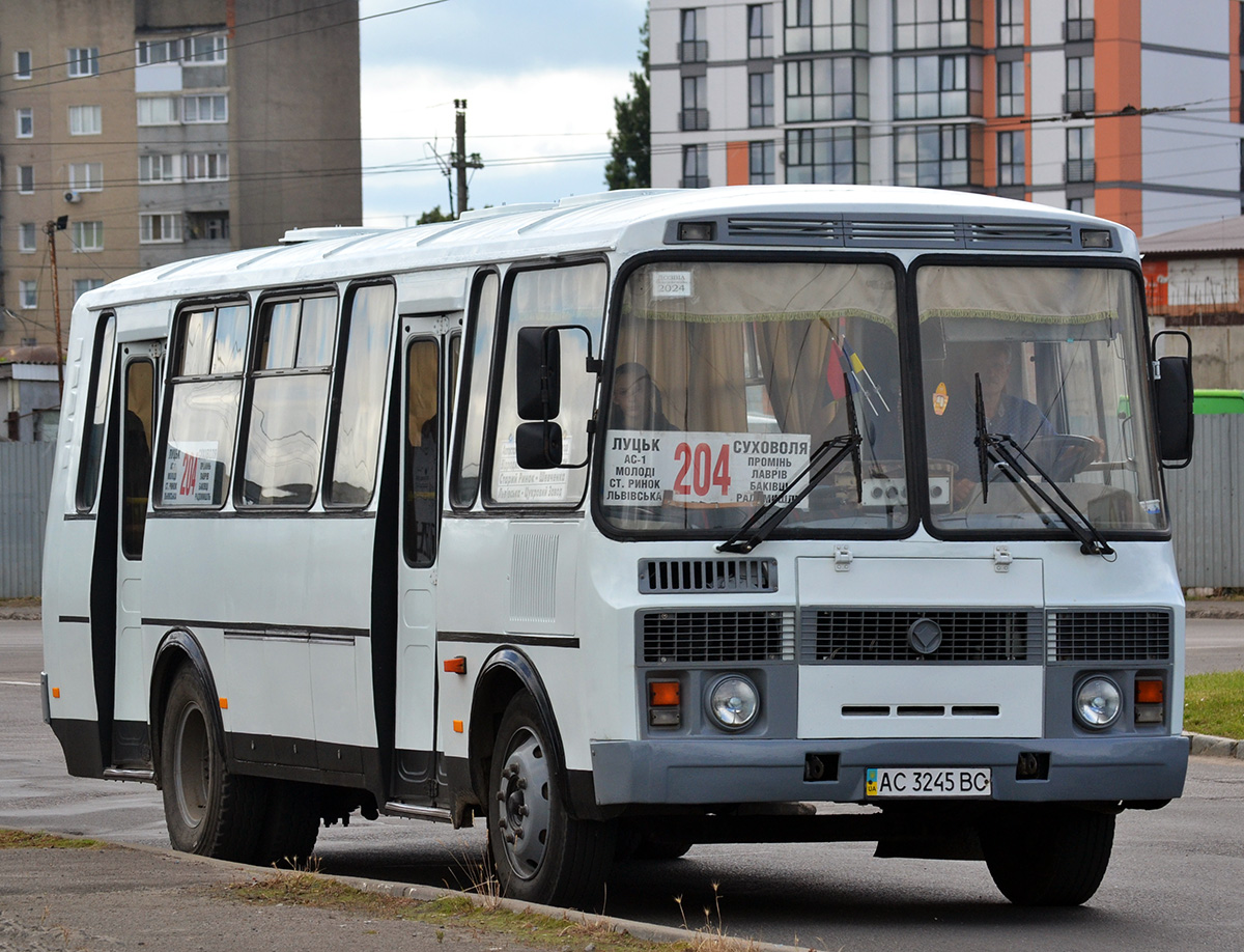 Волынская область, ПАЗ-4234 № AC 3245 BC