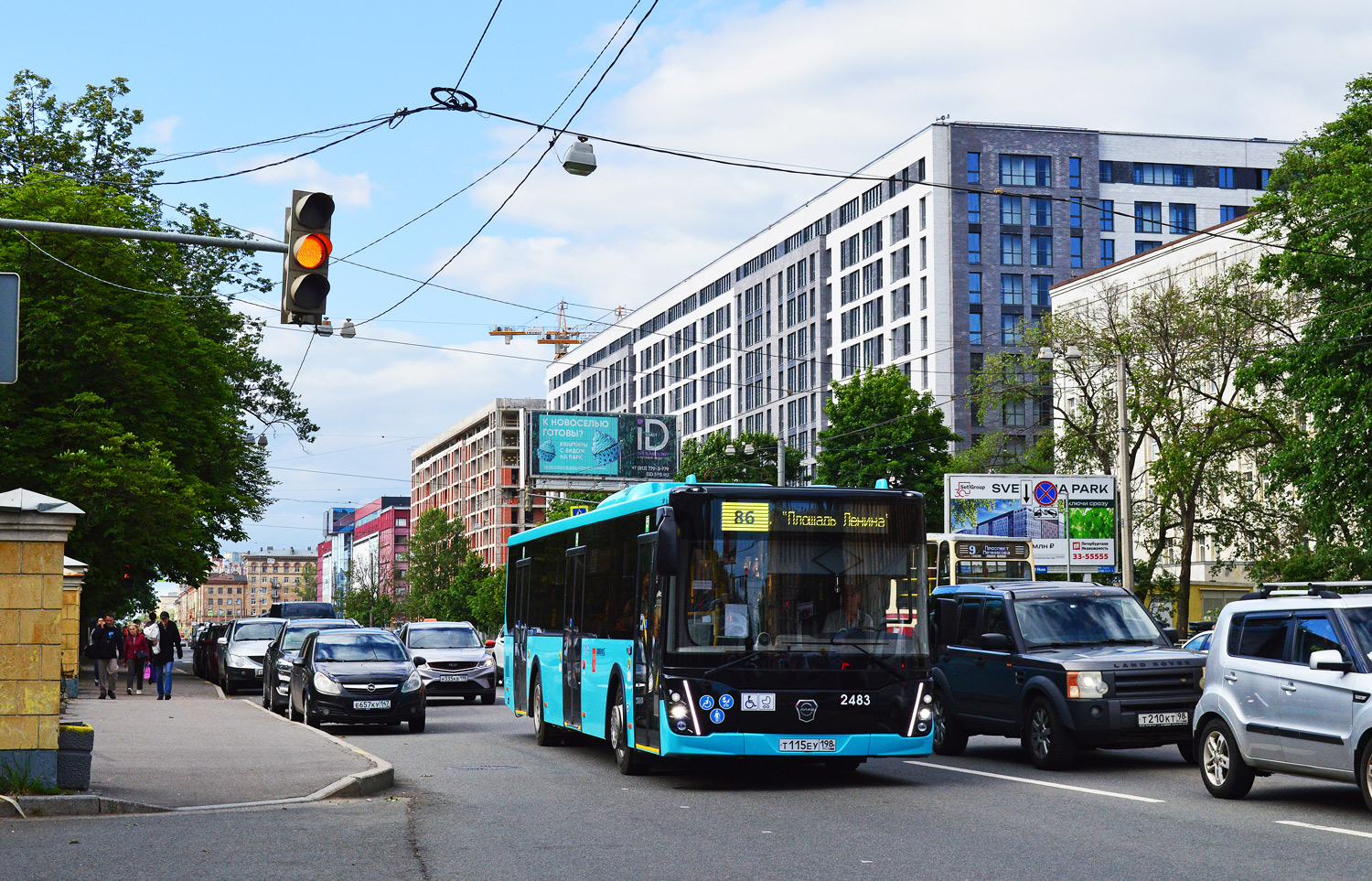 Sankt Petersburg, LiAZ-5292.65 Nr 2483