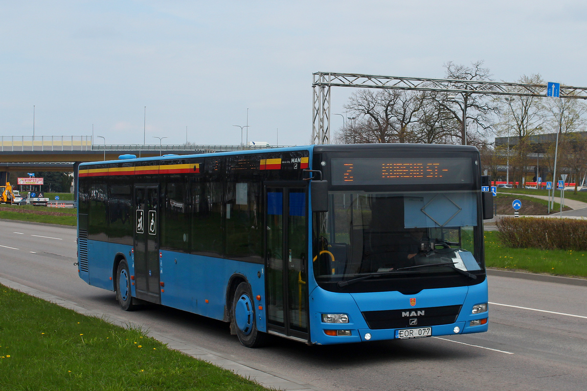 Литва, MAN A21 Lion's City NL273 № EOR 077