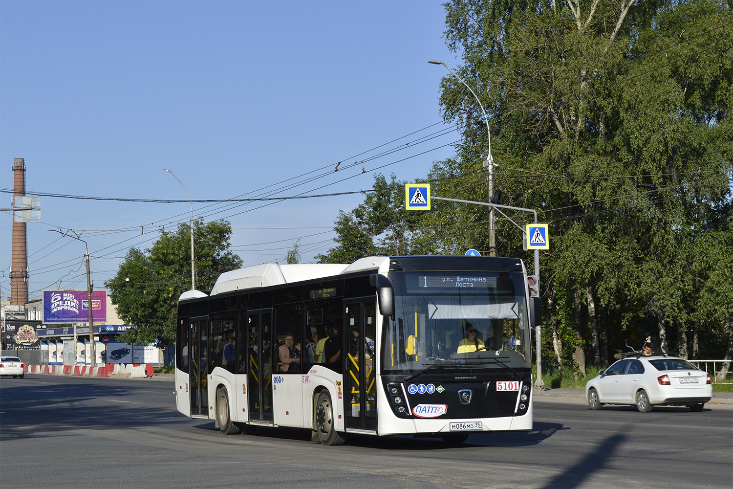 Вологодская область, НефАЗ-5299-40-57 (CNG) № 5101