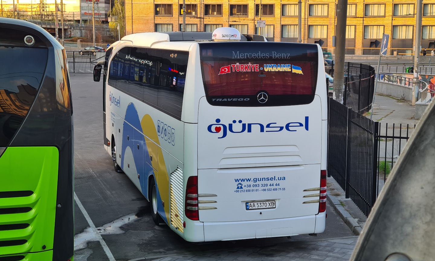 Киев, Mercedes-Benz Travego II SHD 15SHD facelift № AA 5370 XB