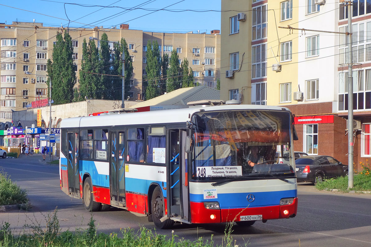 Саратовская область, Mercedes-Benz O345 Conecto C № Р 600 ХН 26