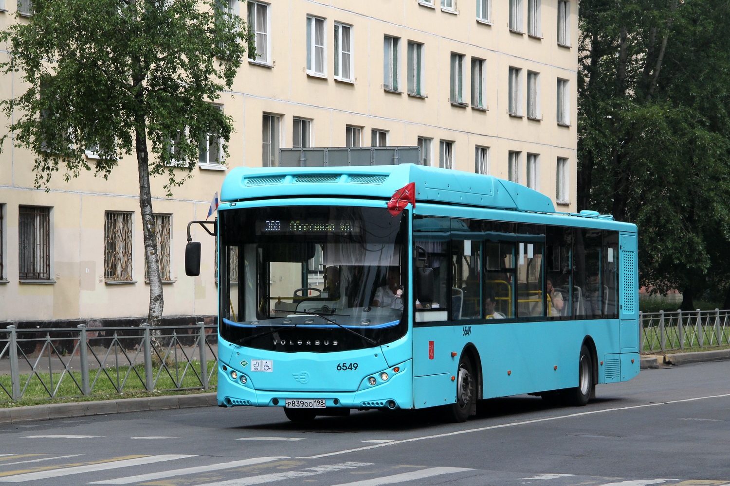 Санкт-Петербург, Volgabus-5270.G4 (CNG) № 6549