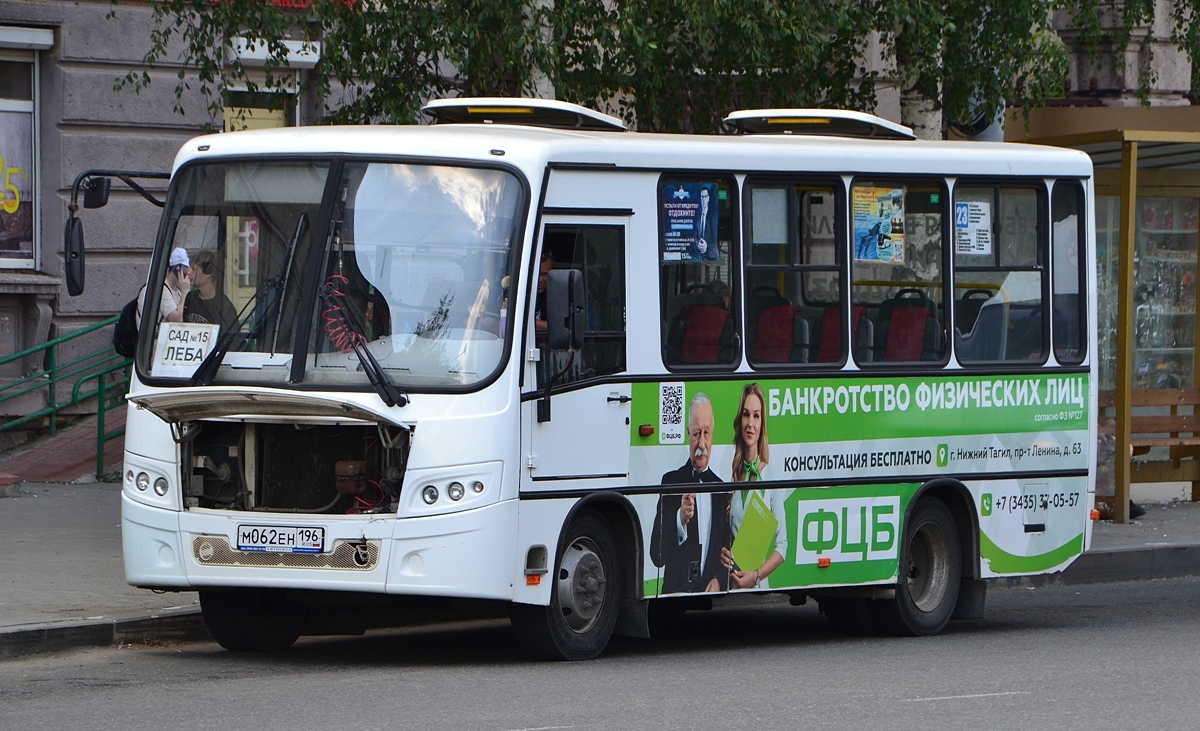 Свердловская область, ПАЗ-320302-02 "Вектор" № М 062 ЕН 196