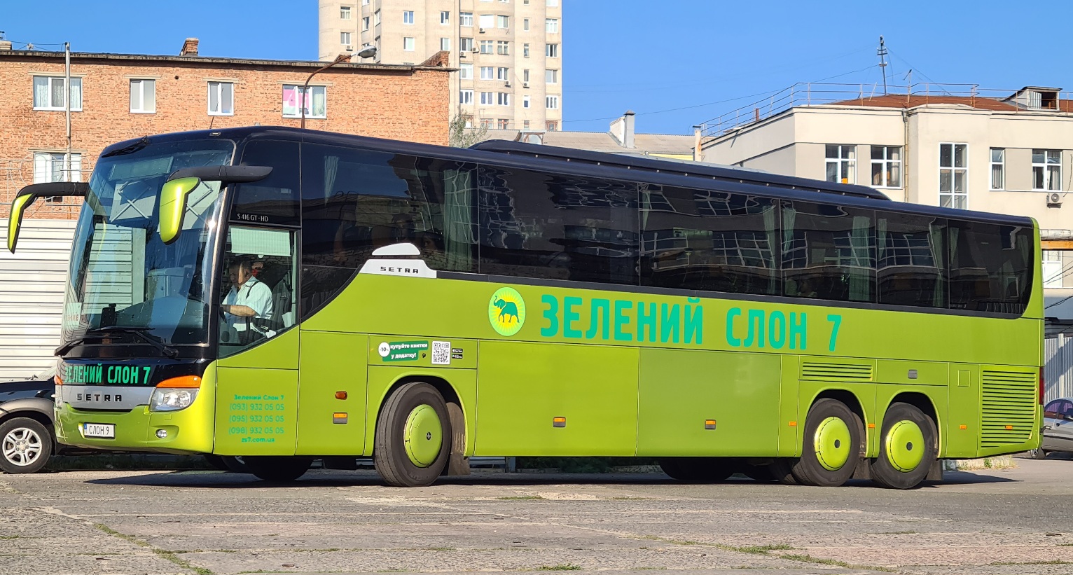 Полтавская область, Setra S416GT-HD/3 № СЛОН 9 Полтавская область, Setra S416GT-HD/3 № СЛОН 9