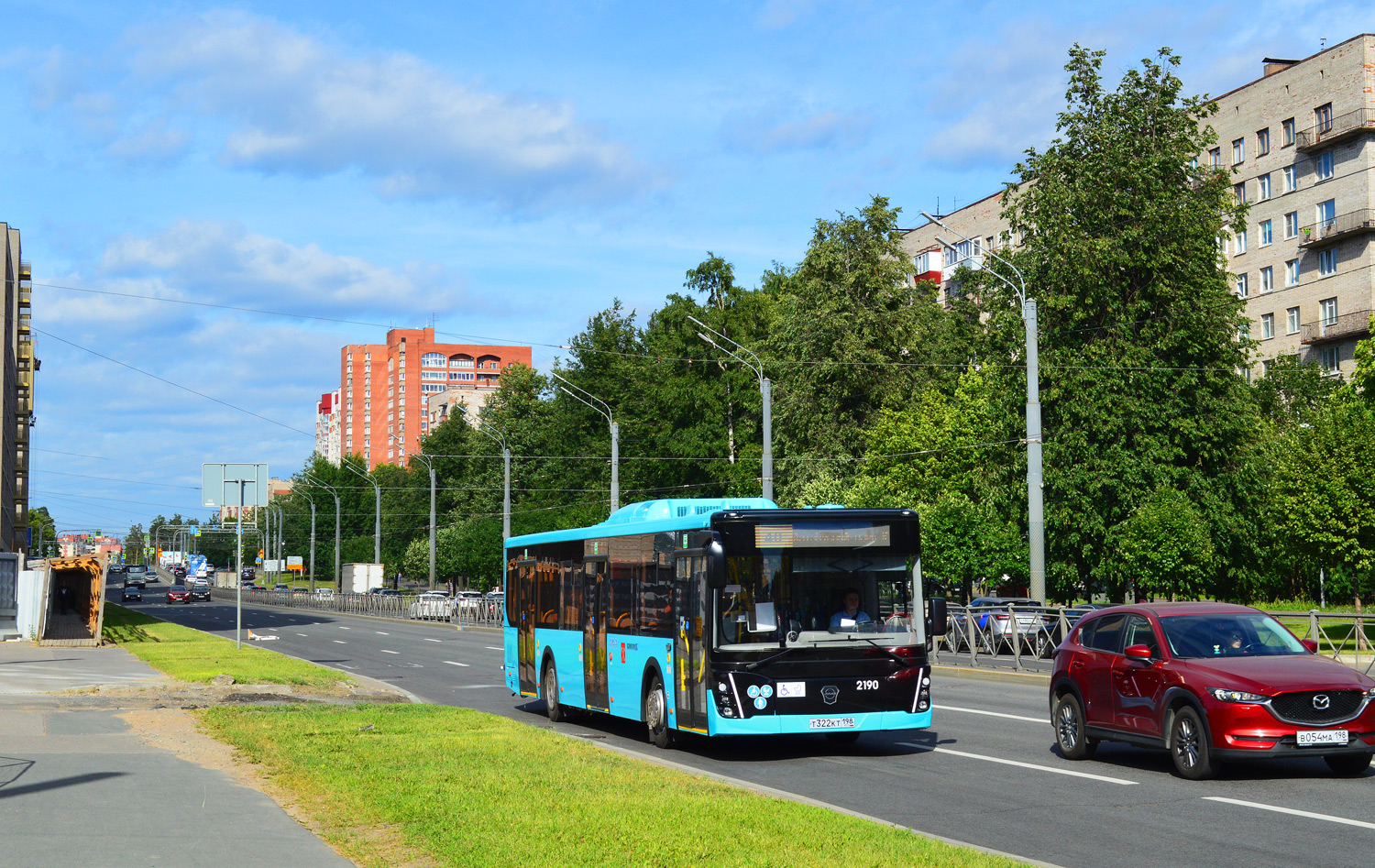 Санкт-Петербург, ЛиАЗ-5292.65 № 2190