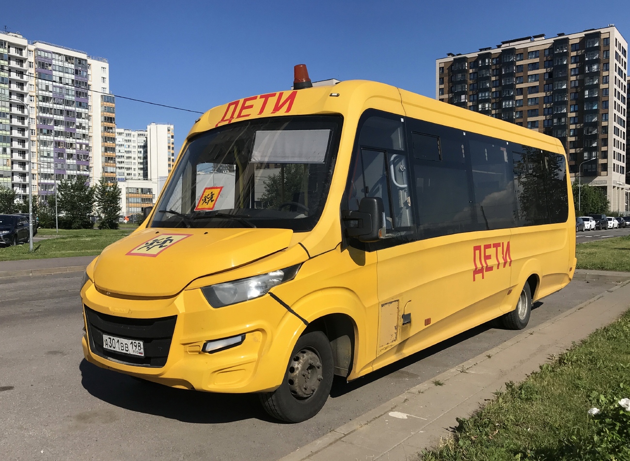 Санкт-Петербург, Нижегородец-VSN410 (IVECO Daily 70С18) № А 301 ВВ 198