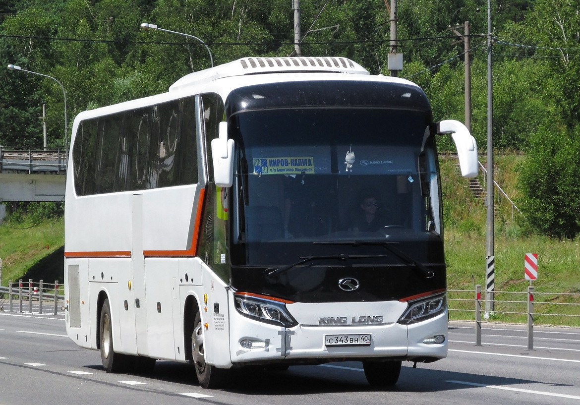 Калужская область, King Long XMQ6129Y № С 343 ВН 40