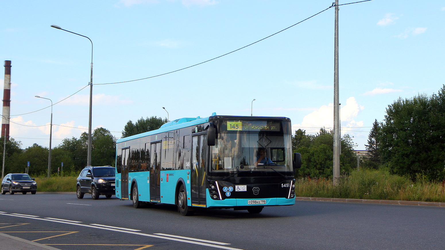 Санкт-Петербург, ЛиАЗ-5292.65 № 5451