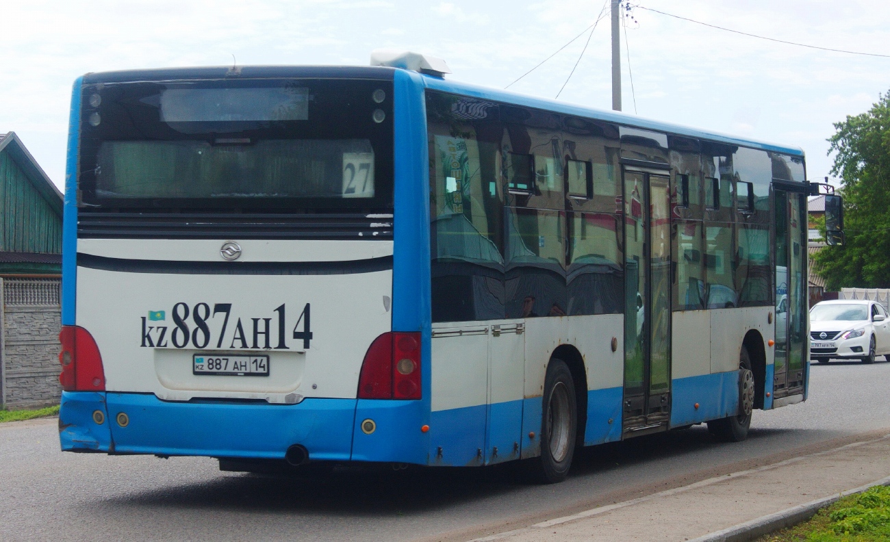 Pavlodar province, Huang Hai DD6129S15 Nr. 887 AH 14