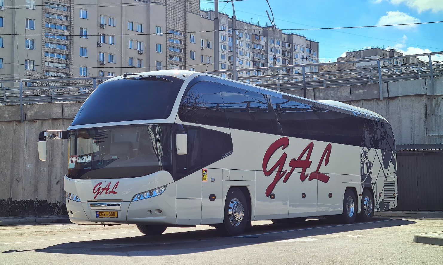 Молдавия, Neoplan P16 N1218HDL Cityliner HDL № CGY 888