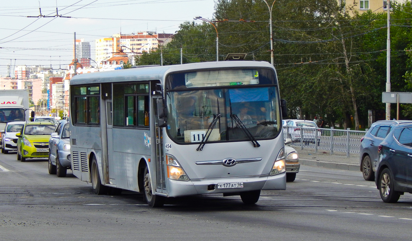 Свердловская область, Hyundai New Super AeroCity 1F/L № 454