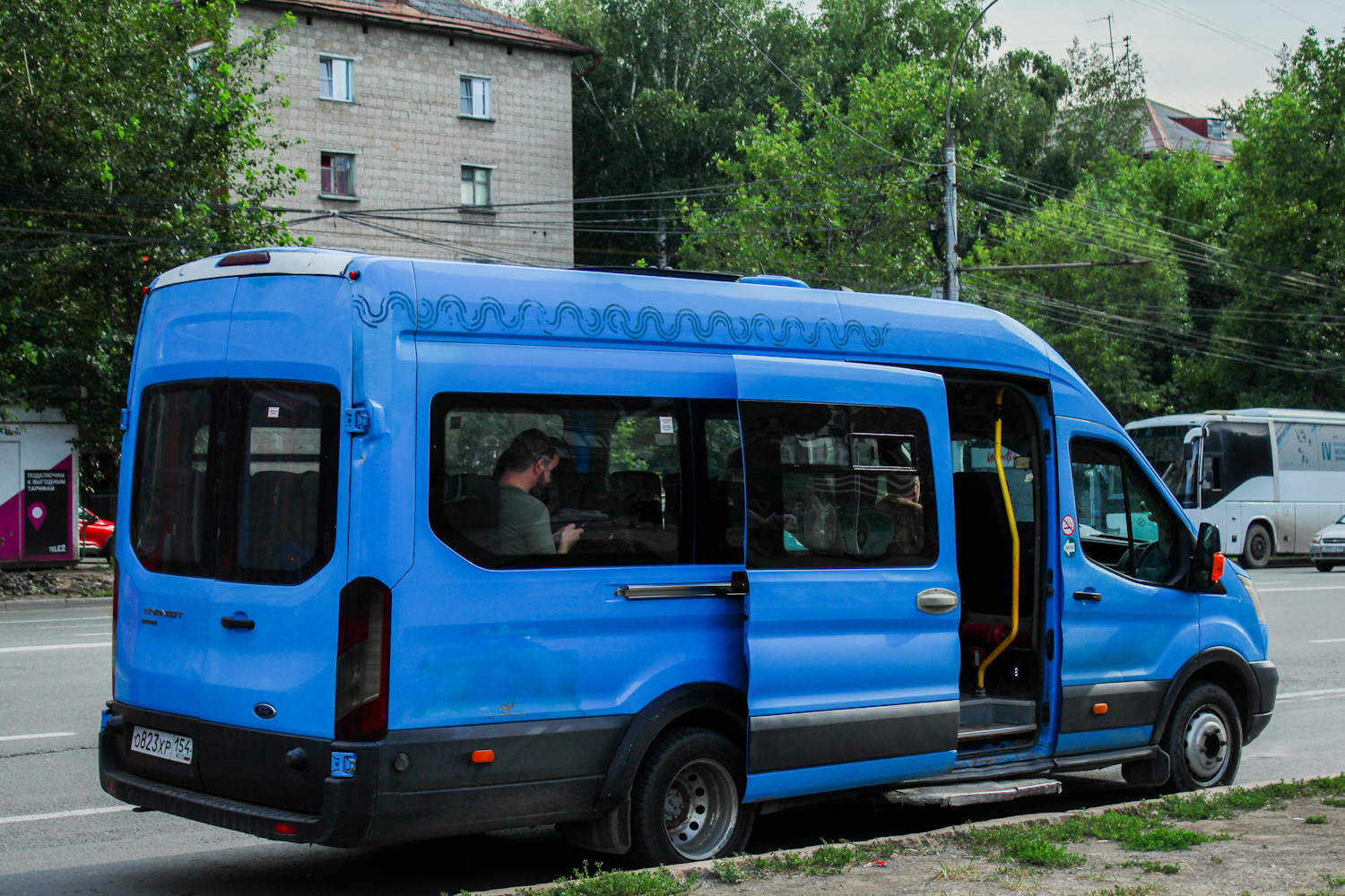 Новосибирская область, Ford Transit FBD [RUS] (Z6F.ESG.) № О 823 ХР 154